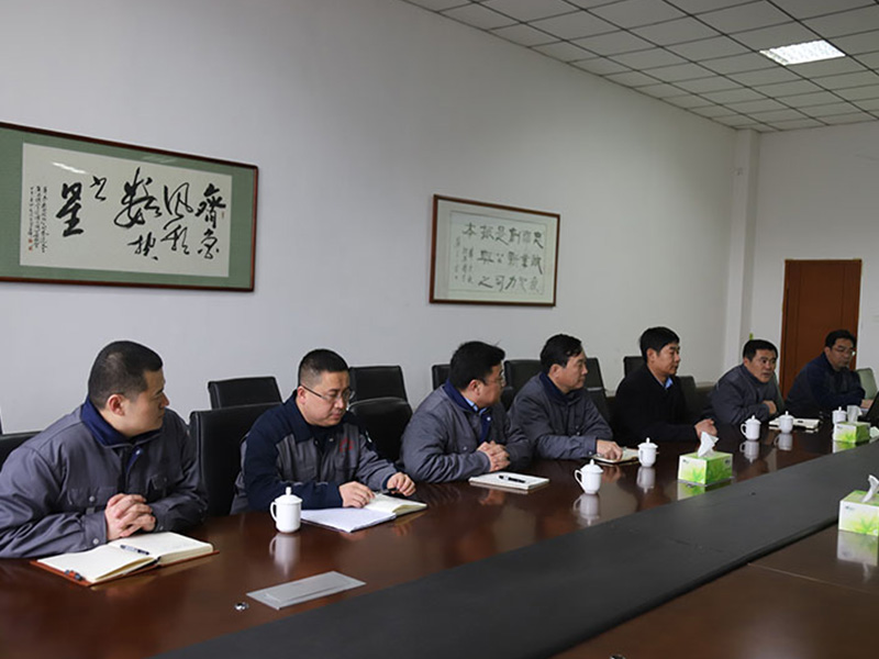 威海經(jīng)技區(qū)工委書記、管委主任呂曉東到公司調(diào)研